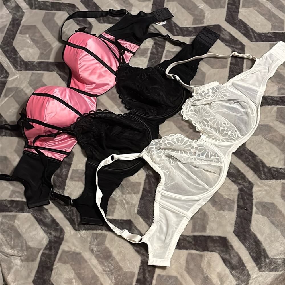 Lot of 3 Parfait bras size 38FF